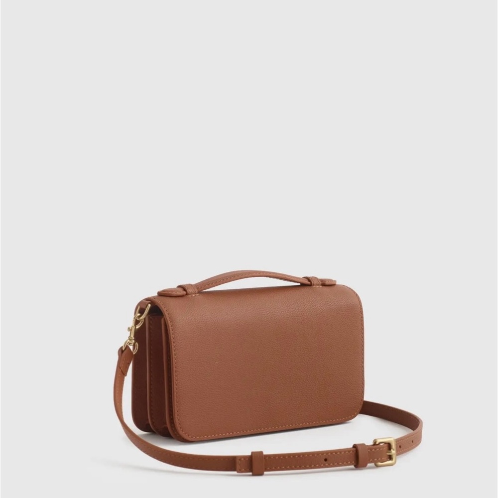 Quince Italian Leather Wallet Crossbody
